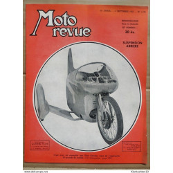 Moto Revue n 1100 Suspension arrière 6 Septembre 1952