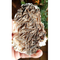 Barytine vanadinite hollandite mibladen Maroc RBVH4 360g 101mm63mm