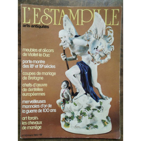 L'Estampille n119 Mars 1980 arts antiquités