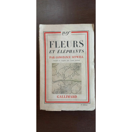 Fleurs et éléphants Par Constance Sitwell gallimard