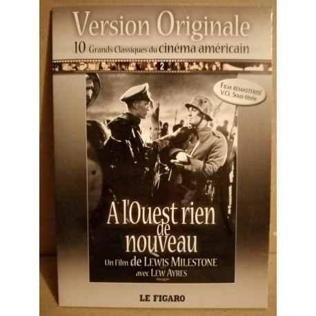 A l'Ouest rien de nouveau DVD le Figaro