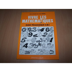 Vivre les maths CM1. Professeur