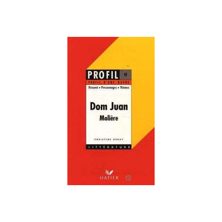 'dom Juan' Molière. Résumé Personnages Thèmes