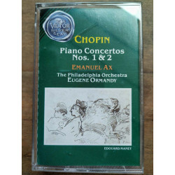 Chopin Piano Concertos Nos 1 2 - Emanuel Ax Cassette Audio-K7