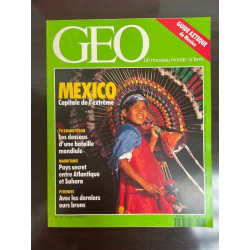 Geo Nº 156 Un Nouveau Monde Mexico Capitale de l'extrême 1992