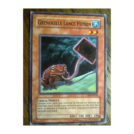 Grenouille Lance Poison CRV-FR028 Yu-Gi-Oh