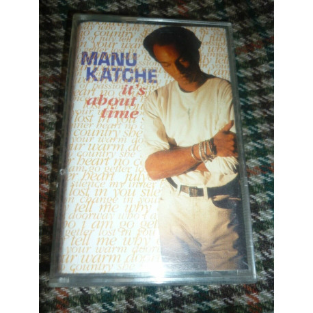 Manu Katché It's about time Cassette Audio-K7 Sacre 412263