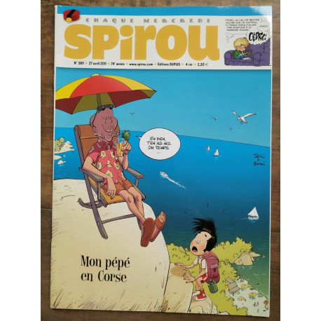 Spirou nº 3811 17 avril 2011