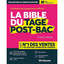 La bible du TAGE post-bac®