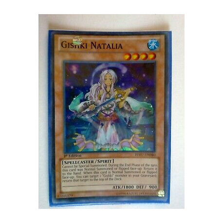 Gishki Natalia HA07-EN040 Yu-Gi-Oh