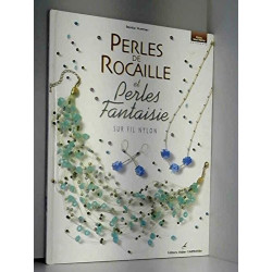 Perles de rocaille et perles fantaisie sur fil nylon