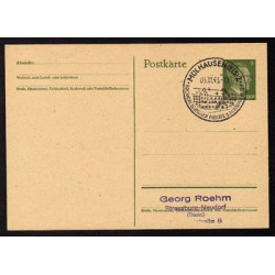 Ganzsache MÜLHAUSEN Cachet Spécial 031143 WW2