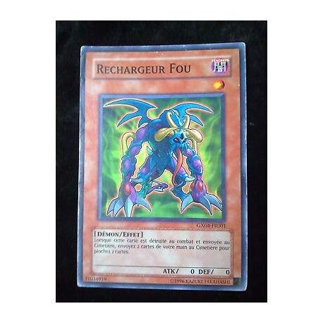 Rechargeur fou GX04-FR001 Yu-Gi-Oh