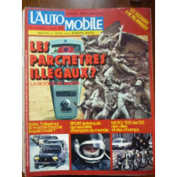 L'Automobile n345 Les parcmètres illégaux mensuel Mars 1975