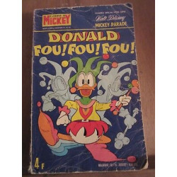 Le Journal de Mickey Nouvelle Série Hebdomadaire N1182 bis Donald...