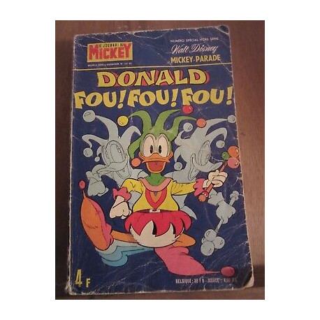 Le Journal de Mickey Nouvelle Série Hebdomadaire N1182 bis Donald...