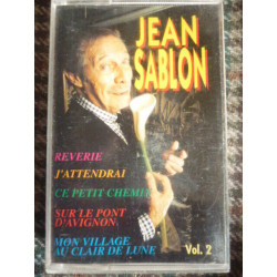 JEAN SABLON Vol.2 Cassette Audio-K7 DISCOVER 13034.4