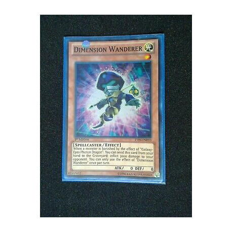 Dimension Wanderer ZTIN-EN010 Yu-Gi-Oh