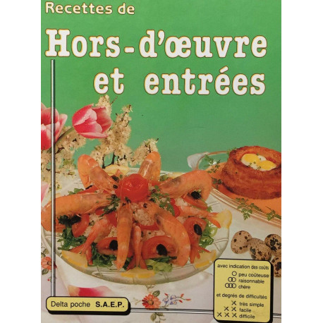 hors d'oeuvre et entrees