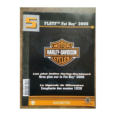 FLSTF Fat Boy 2000 harley davidson Motorcycle Nº5 hachette 2001