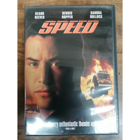 Speed Keanu Reeves DVD simple