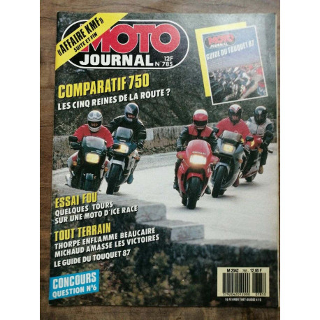 Moto Journal Nº 785 19 Février 1987