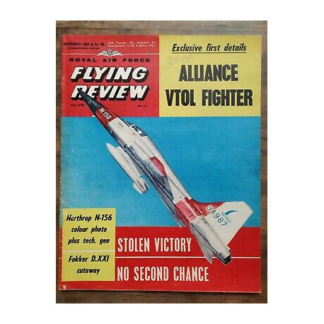 Royal Air Force Flying Review vol xvii Nº 12 September 1962