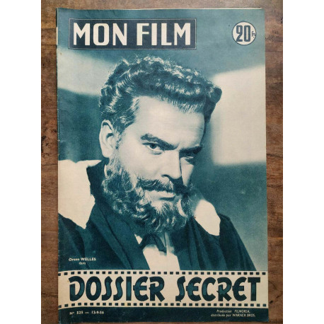 Mon Film N525 - Dossier secret 12-9-56