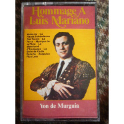 HOMMAGE A LUIS MARIANO par YON DE MURGUIA cassette audio k7 Aline