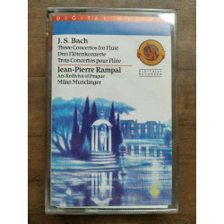 Bach Three Concertos for flute - Jean-Pierre Rampal Cassette Audio-K7