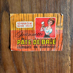 Jeannette PATE DE BRIE FABRIQUEE EN NORMANDIE