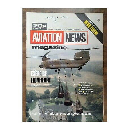 Aviation News Magazine vol 13 Nº 11 19 October 1 November 1984