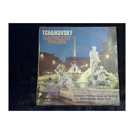 Tchaikovsky Capriccio italien 45t Guilde Internationale du Disque...