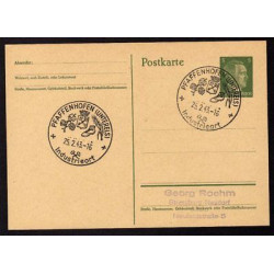 Ganzsache PFAFFENHOFEN Cachet Spécial 250243 WW2