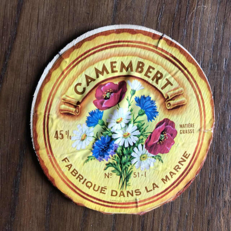 Camembert FABRIQUÉ DANS LA MARNE N°51-1