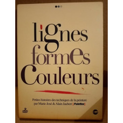 Lignes formes couleurs. Marie-José et Alain Jaubert Coffret 2 DVD