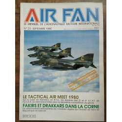 Air Fan Le Mensuel de L'aeronautique Militaire Nº 23 Septembre 1980