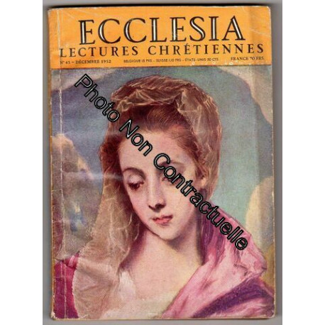 Ecclesia Lectures Chretiennes 45