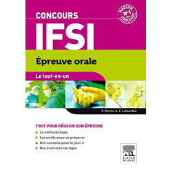 Le Tout-en-un Concours IFSI Epreuve orale