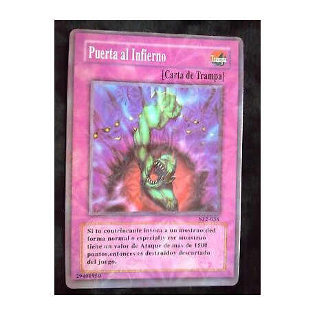 Puerta al Infierno SJ2-038 Yu-Gi-Oh