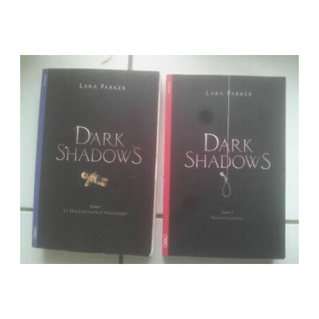 Lote 2 Novelas Lara Parker Oscuro Shadows Tomo 1 Tomo 2 grande