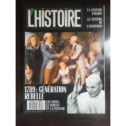 L'histoire Nº 123 1789 Génératon rebelle juin 1989