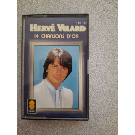 Cassette Audio - Hervé Vilard : 14 Chansons d'or