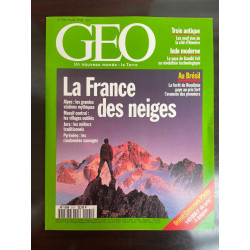 Geo Nº 204 Un Nouveau Monde La France des neiges 1996