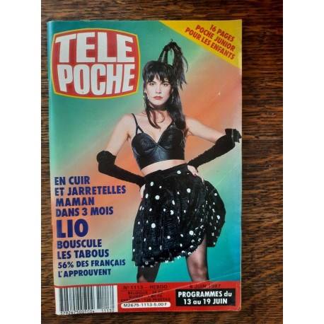 Tele Poche Magazine N 1113 8 Juin 1987