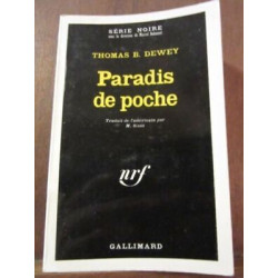 Thomas B. Dewey Paradis de poche Gallimard Série Noire N1358