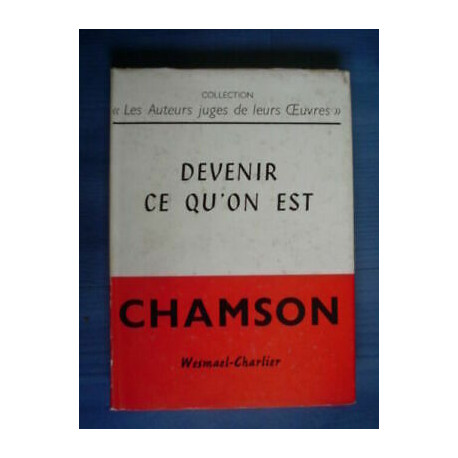 Andre Chamson Diventare Questa Qu'On è autobiografia