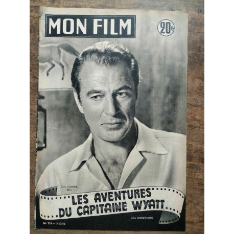 Mon Film N328 - Les aventures du capitaine Wyatt 3-12-52