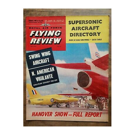 Royal Air Force Flying Review vol xvii Nº 11 August 1962