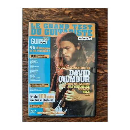 DVD - Le Grande Test du Guitariste Vol. 10 Jouer à la manière de...